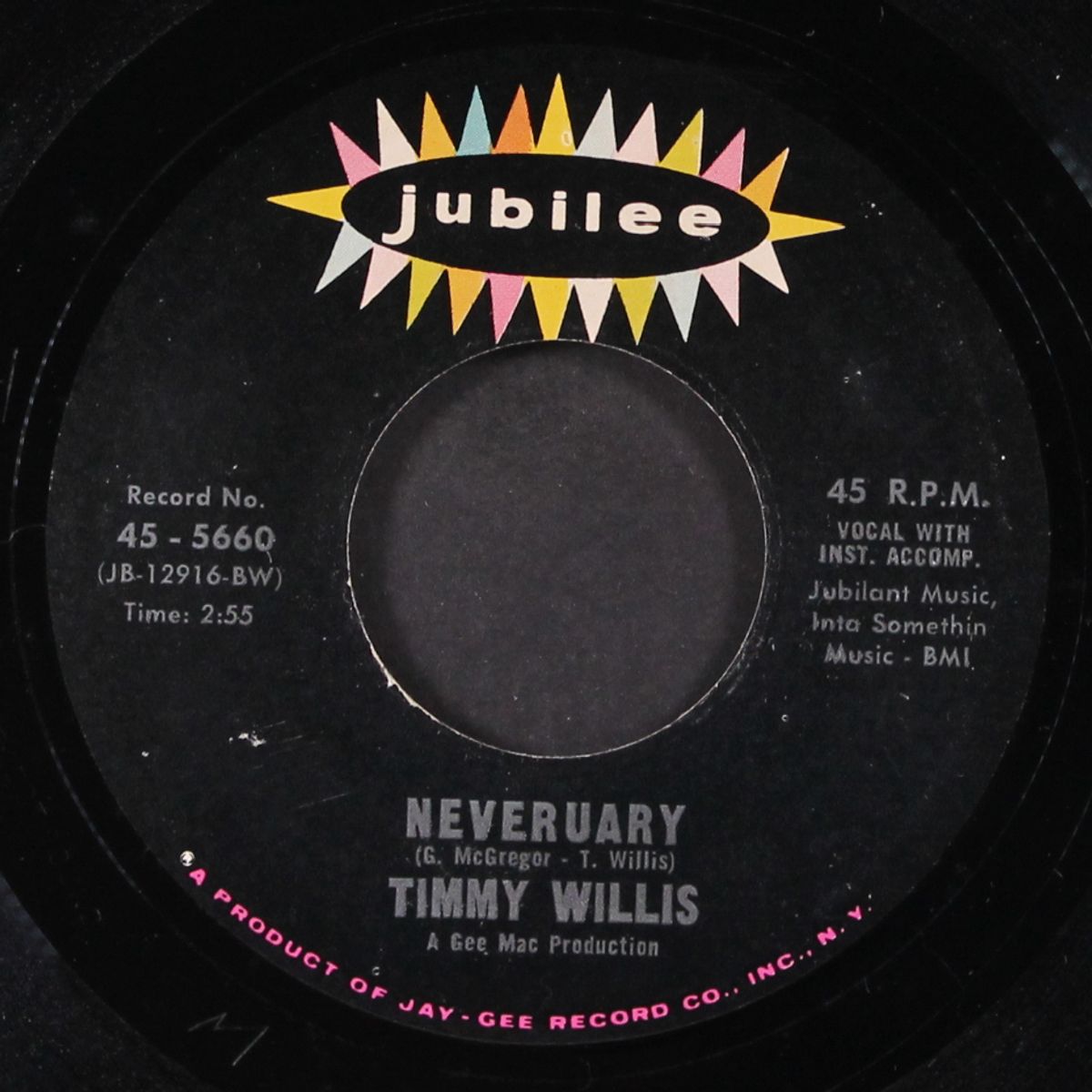 i finally found a woman / neveruary by TIMMY WILLIS