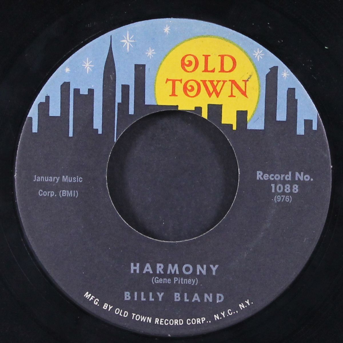 make believe lover / harmony by BILLY BLAND