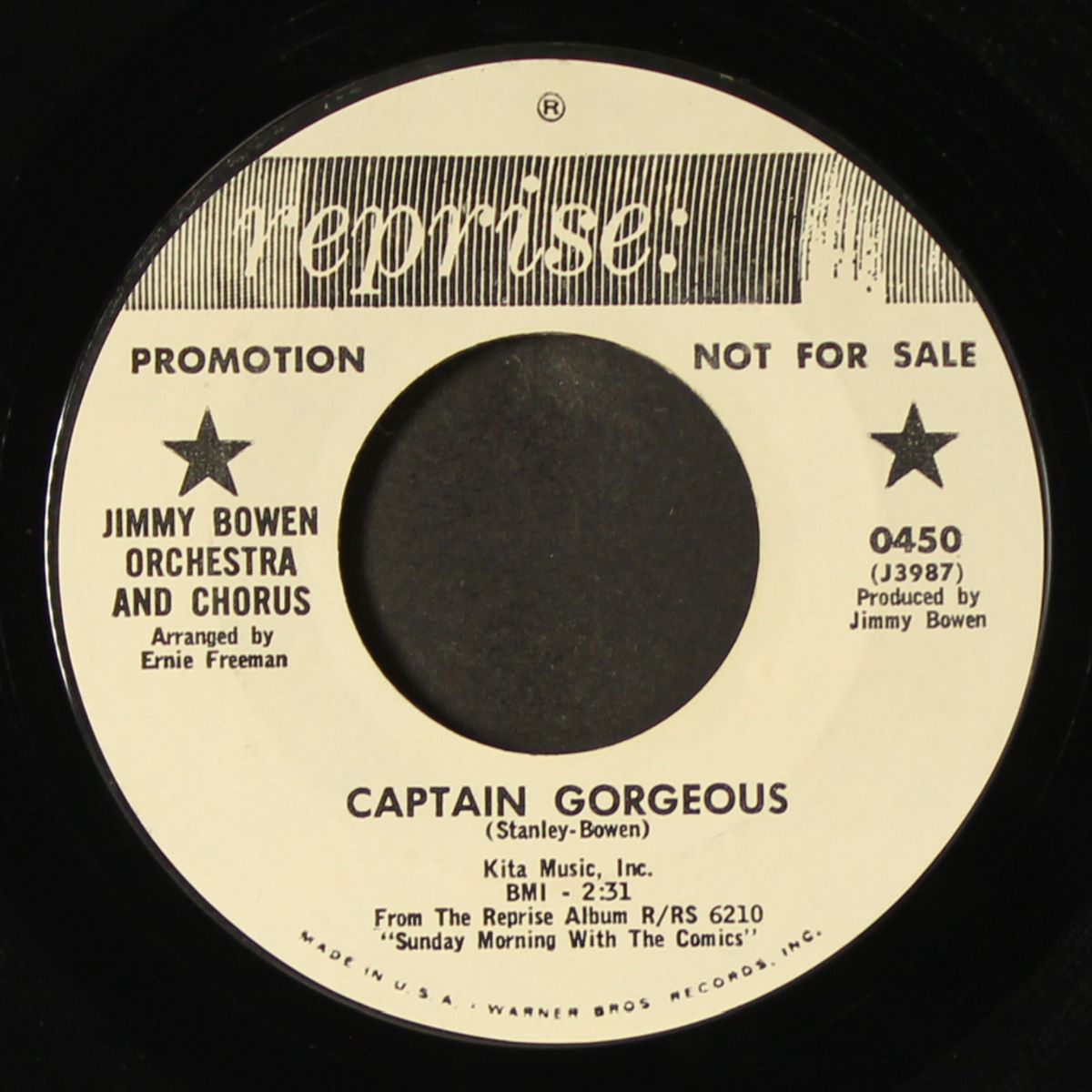 captain gorgeous by JIMMY BOWEN