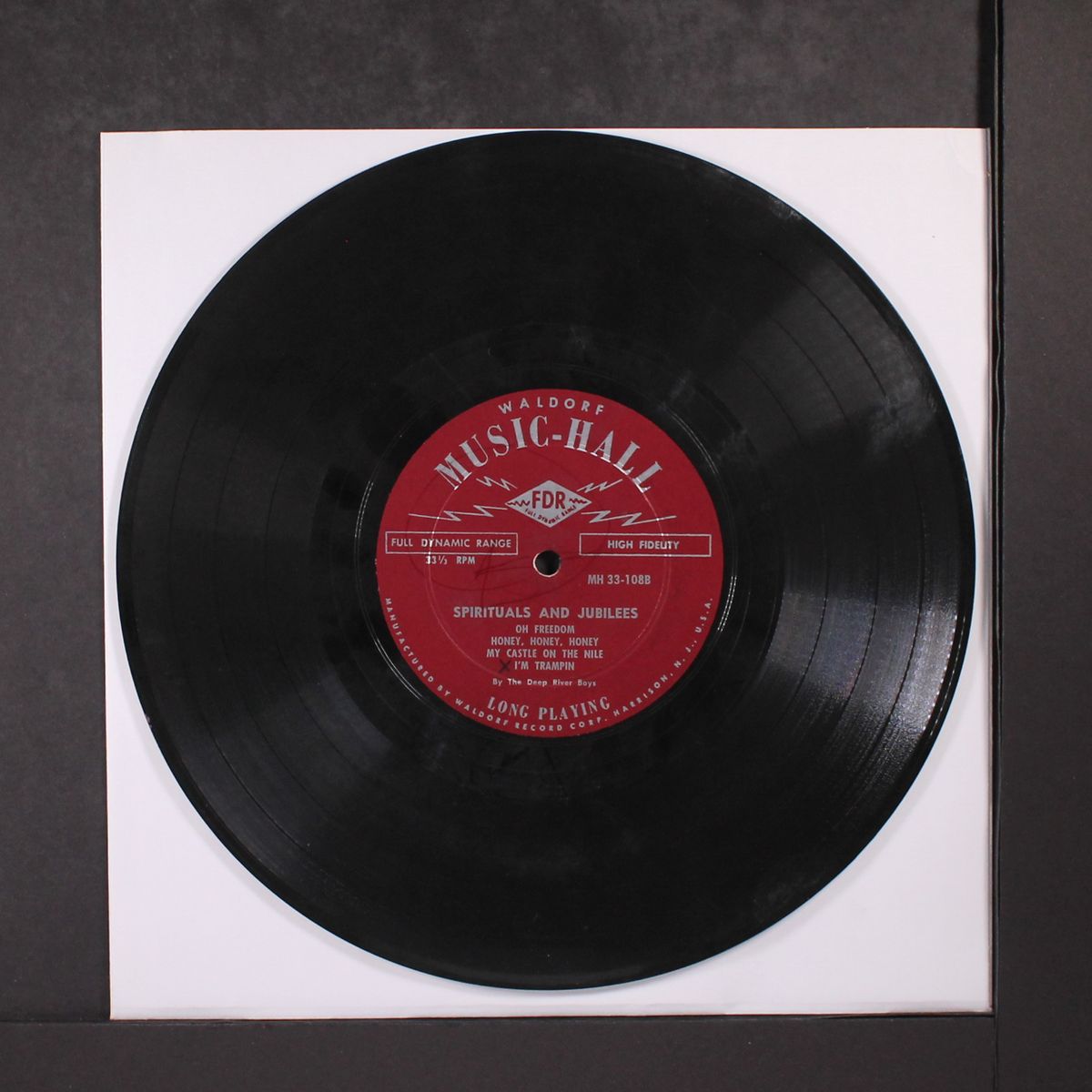 spirituals and jubilees by DEEP RIVER BOYS