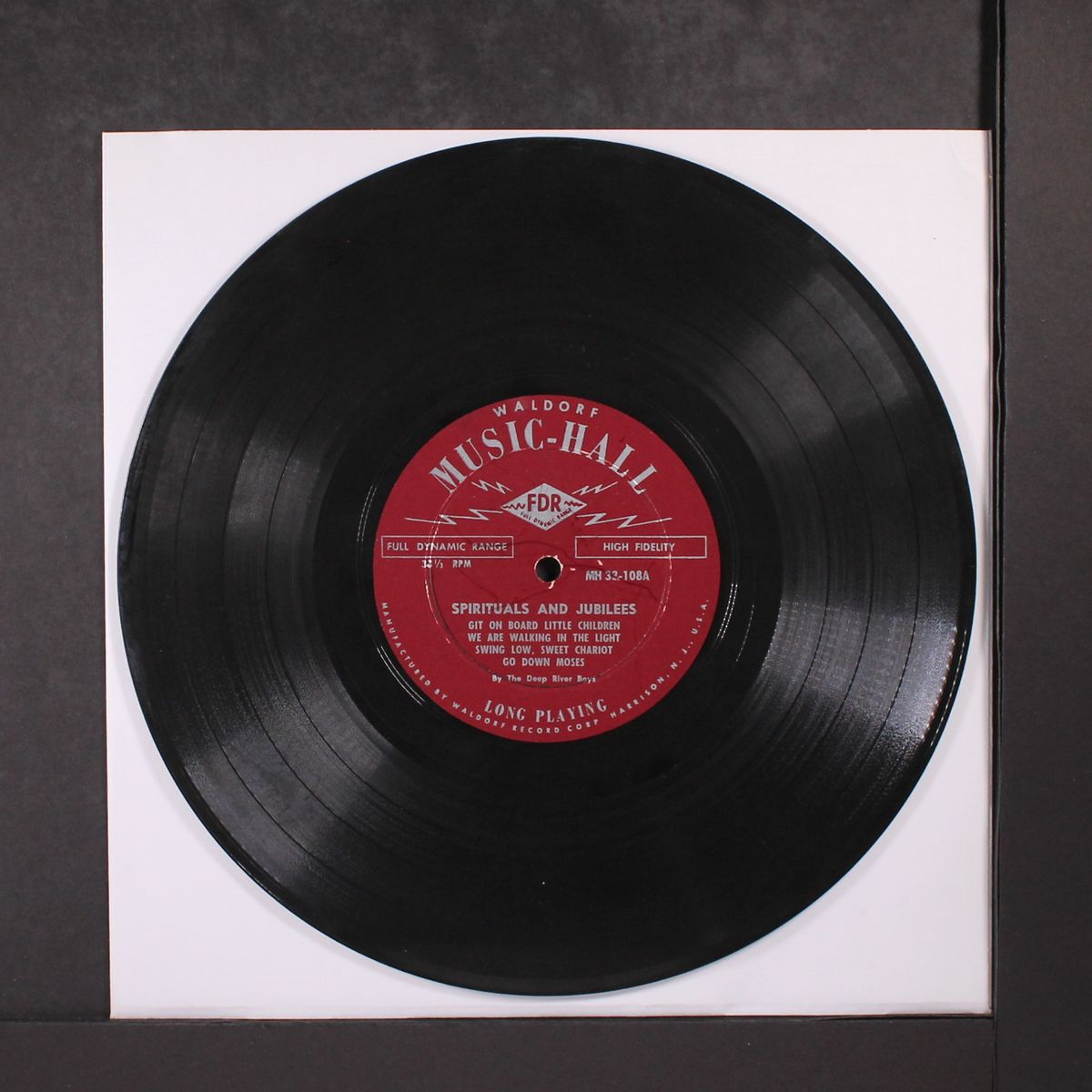 spirituals and jubilees by DEEP RIVER BOYS