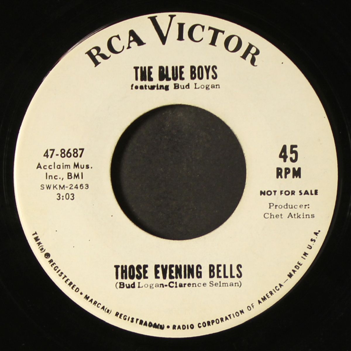 over and over again / those evening bells by BLUE BOYS