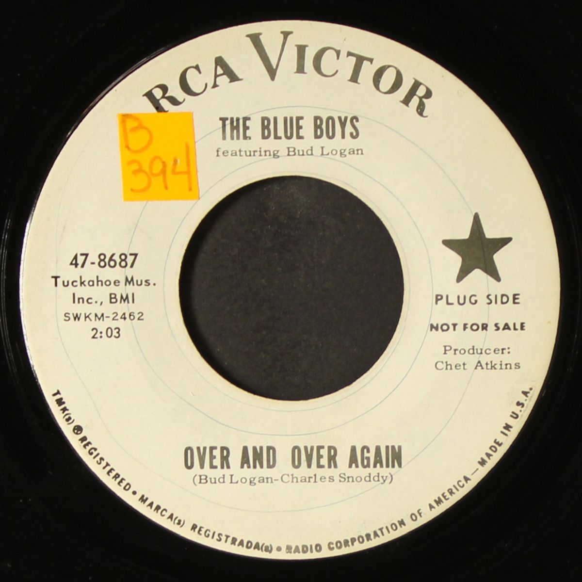 over and over again / those evening bells by BLUE BOYS