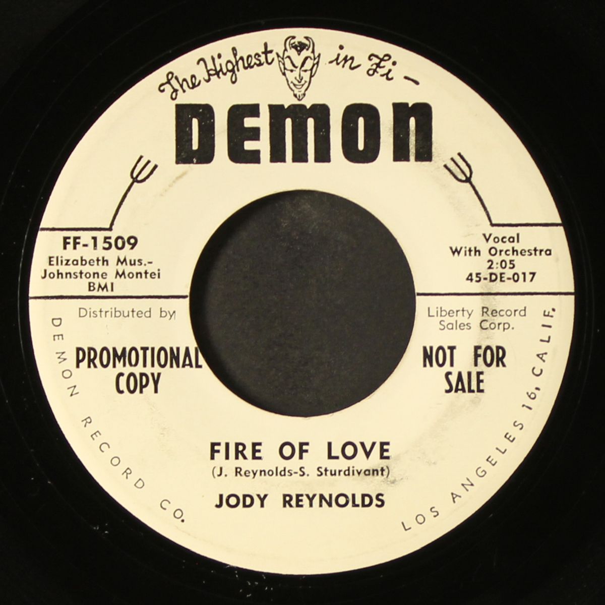 daisy mae / fire of love by JODY REYNOLDS