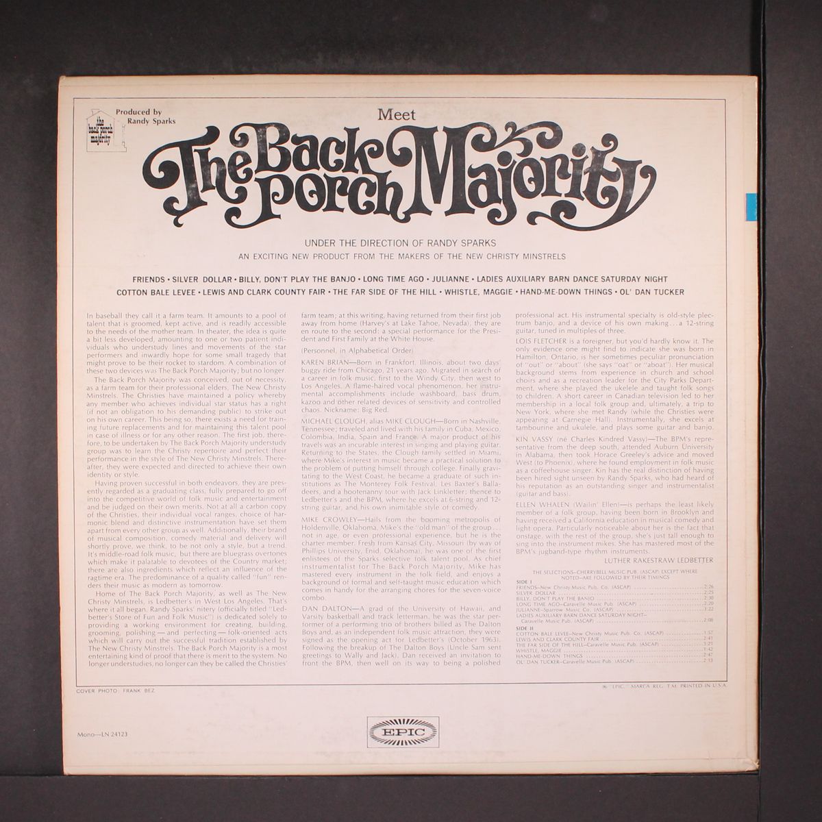 meet the back porch majority by BACK PORCH MAJORITY