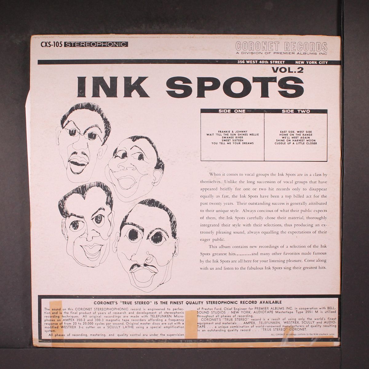 the second album of hits by by INK SPOTS
