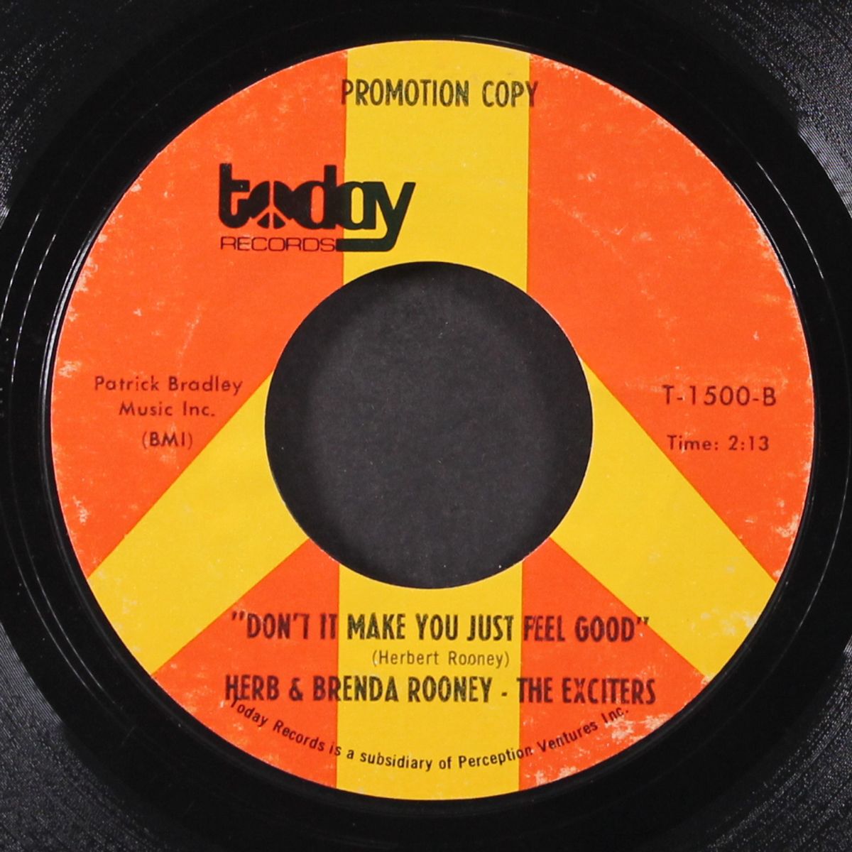 do what you think is right / don't it make you just feel good by HERB & BRENDA ROONEY, THE EXCITERS