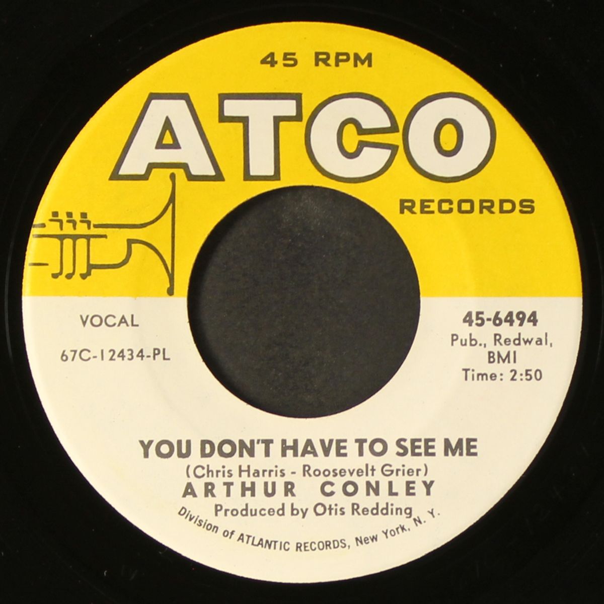 you don't have to see me / shake, rattle & roll by ARTHUR CONLEY
