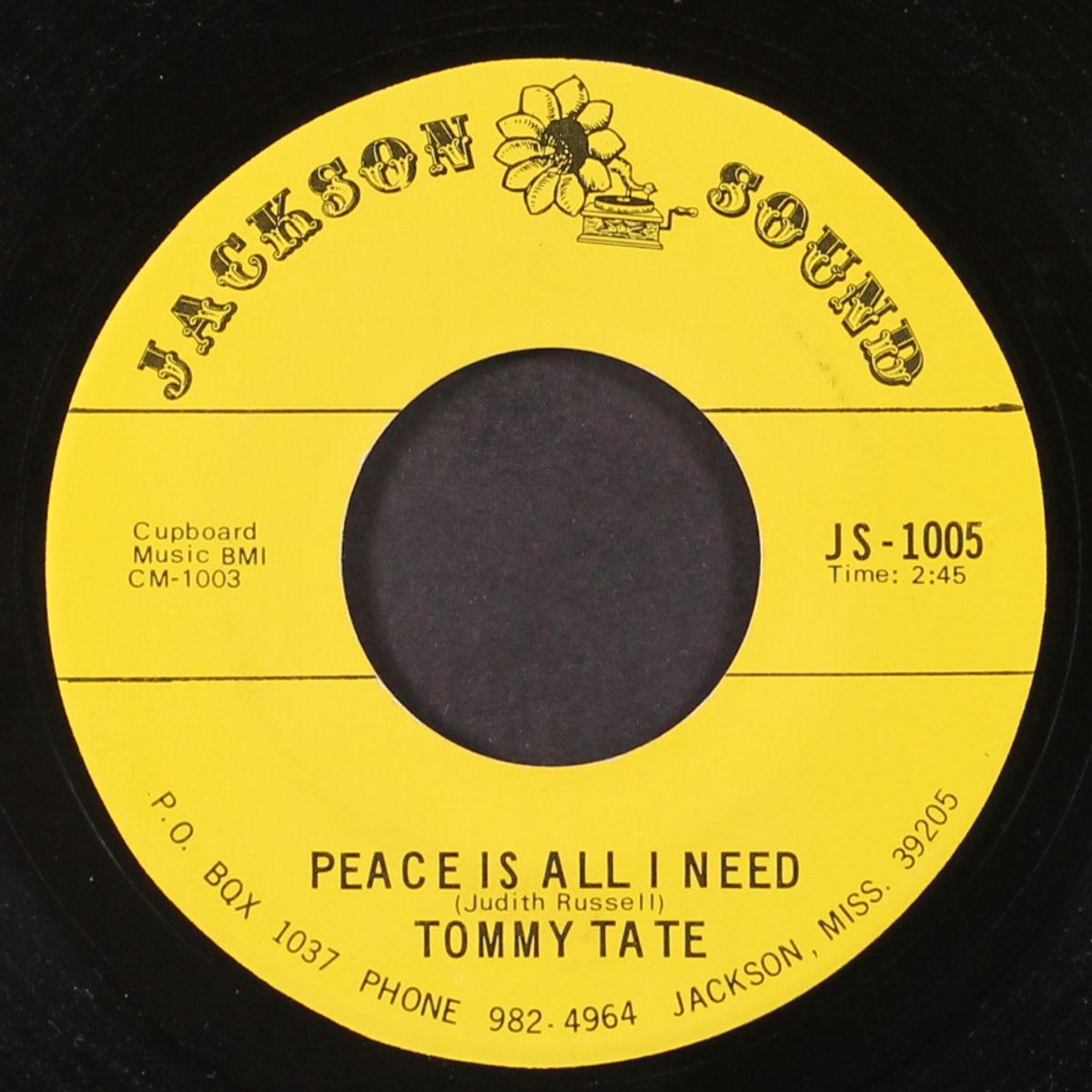 let us be heard / peace is all i need by TOMMY TATE