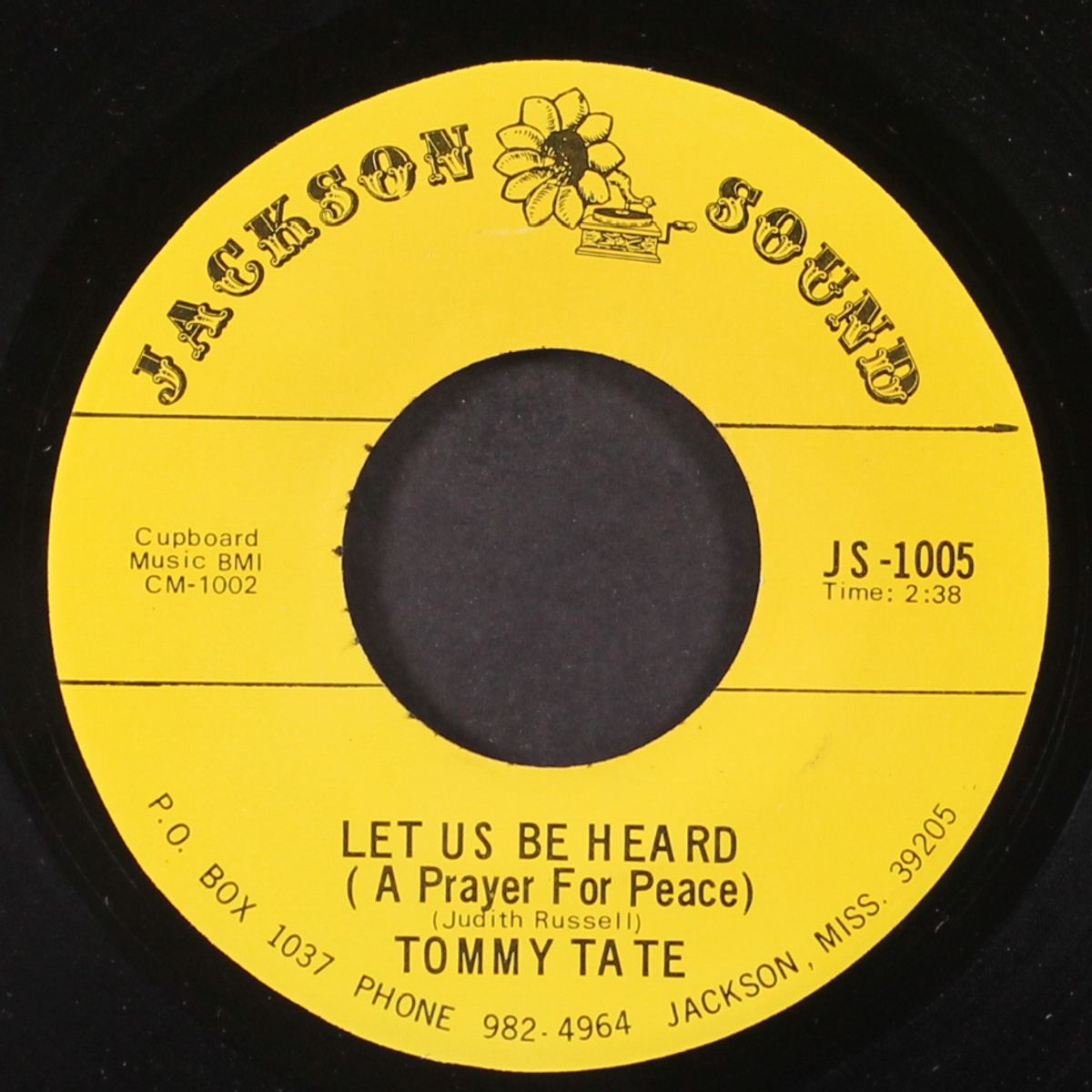 let us be heard / peace is all i need by TOMMY TATE