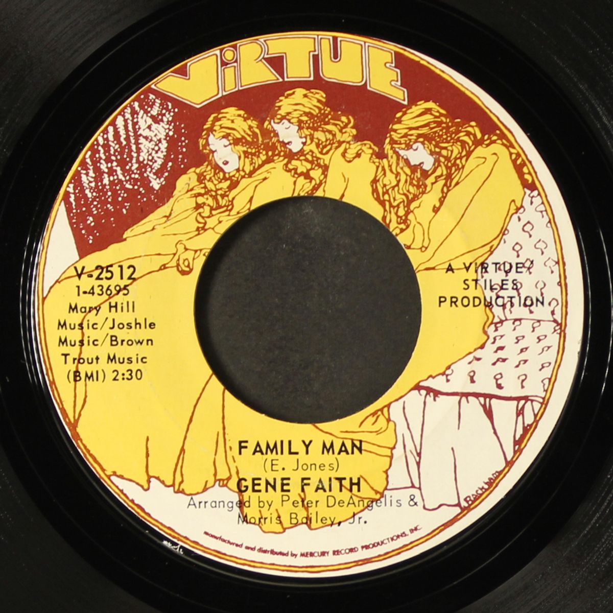 family man / my baby's missing by GENE FAITH