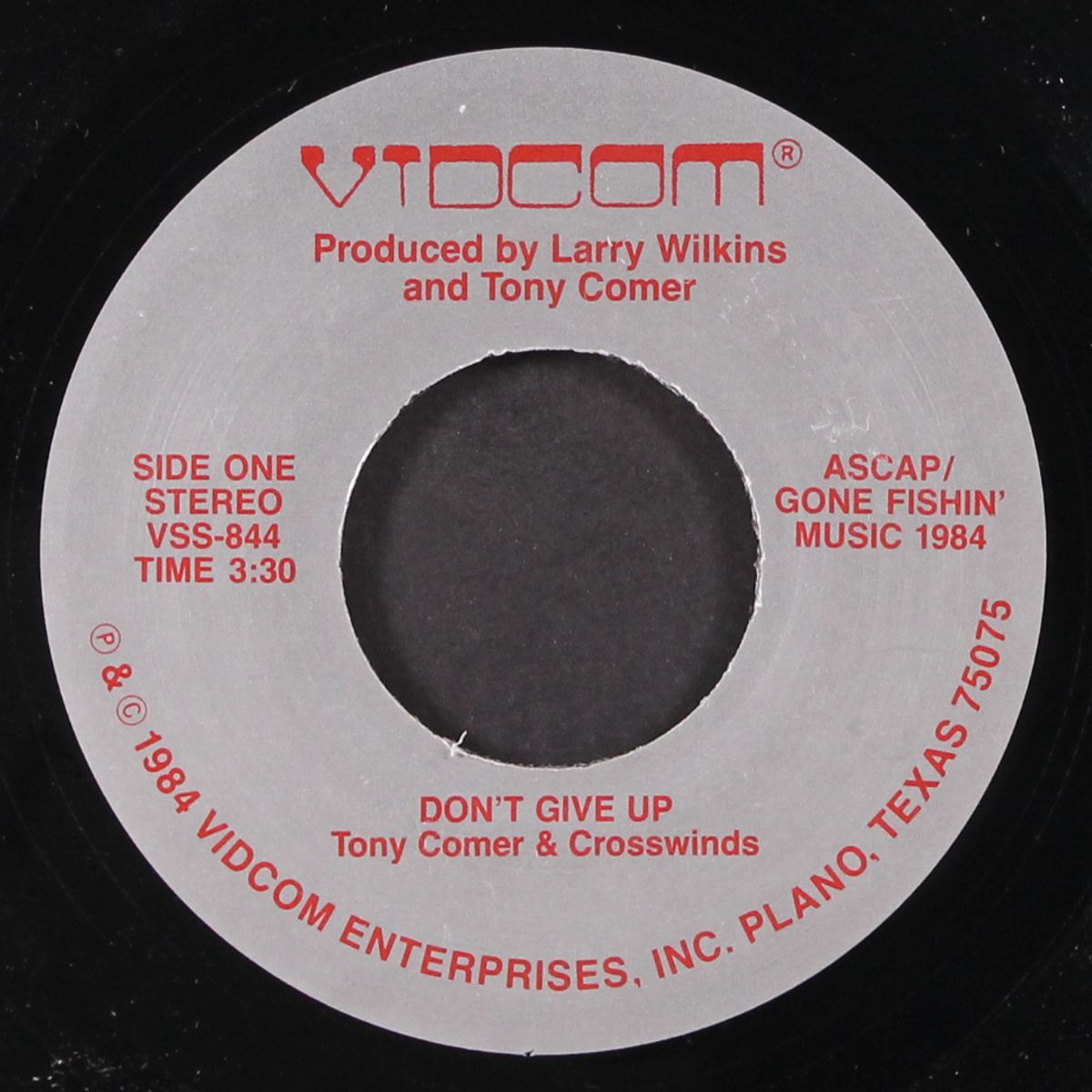 don't give up / stay with me by TONY COMER & CROSSWINDS