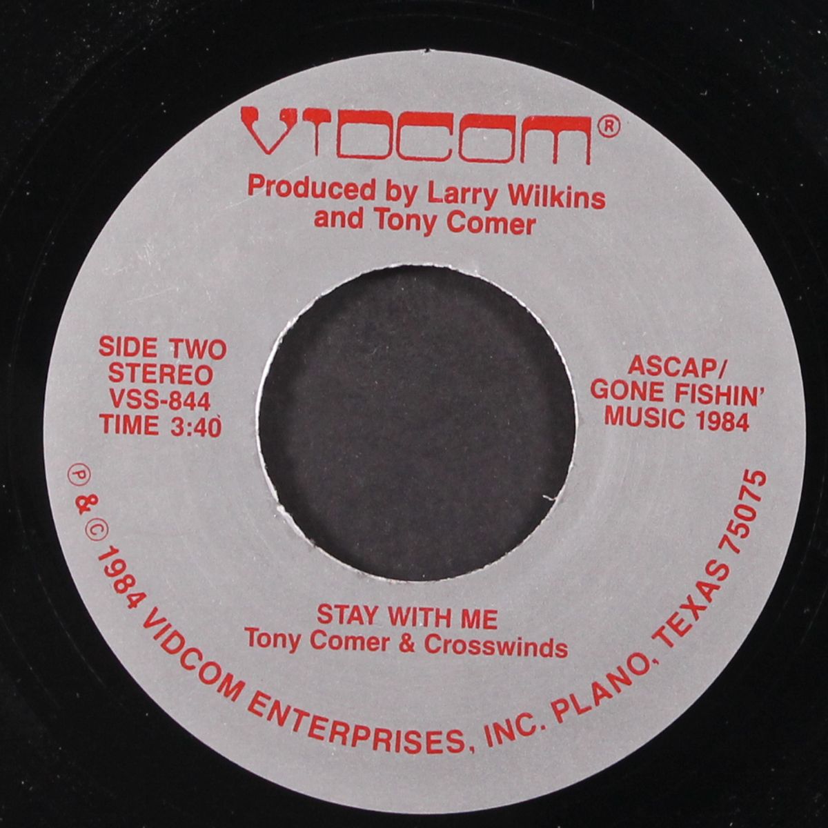don't give up / stay with me by TONY COMER & CROSSWINDS