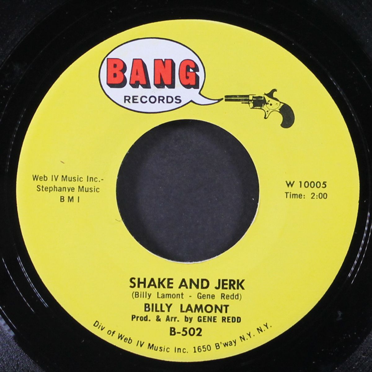 shake and jerk / girls, girls, girls by BILLY LAMONT