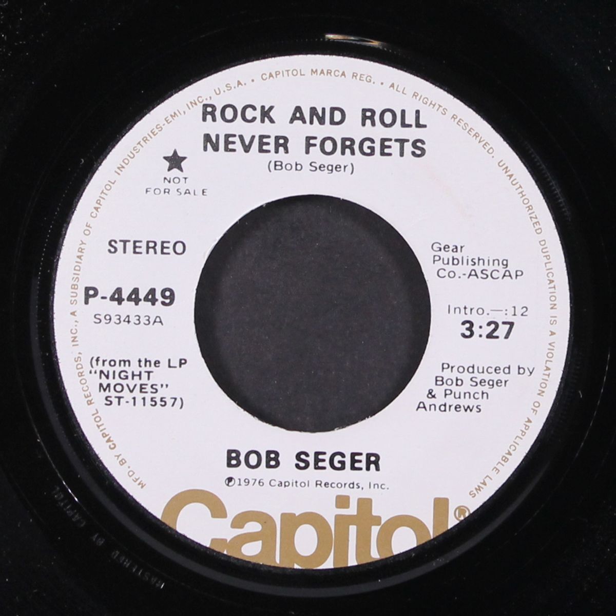 rock and roll never forgets / mono by BOB SEGER & SILVER BULLET BAND