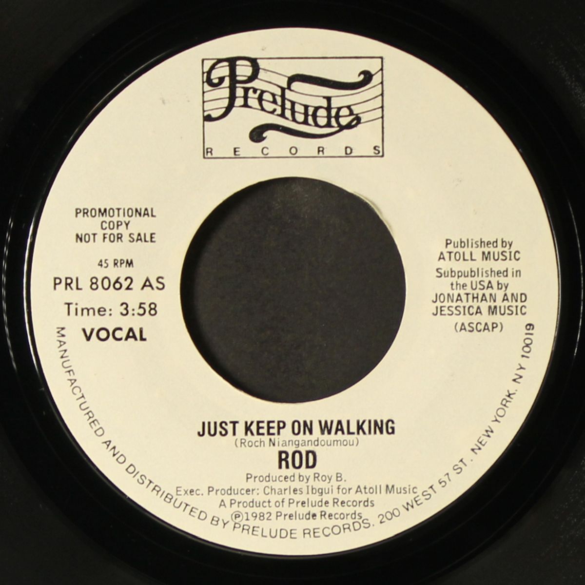 just keep on walking / same by ROD