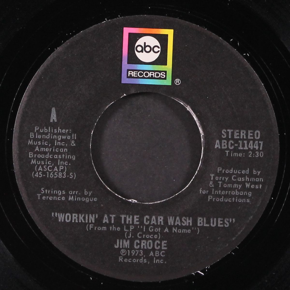 workin' at the car wash blues / thursday by JIM CROCE