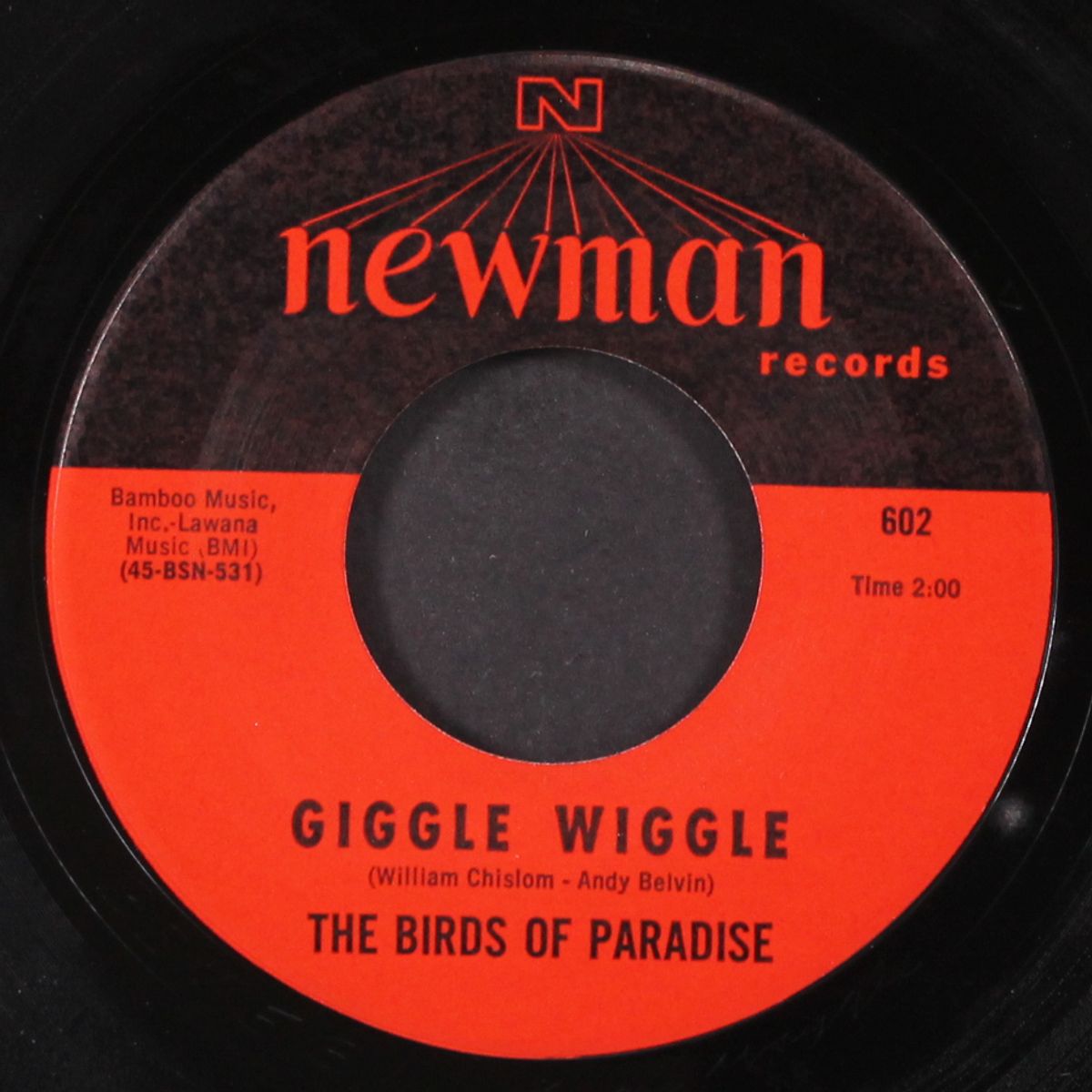 bossa blue port / giggle wiggle by BIRDS OF PARADISE
