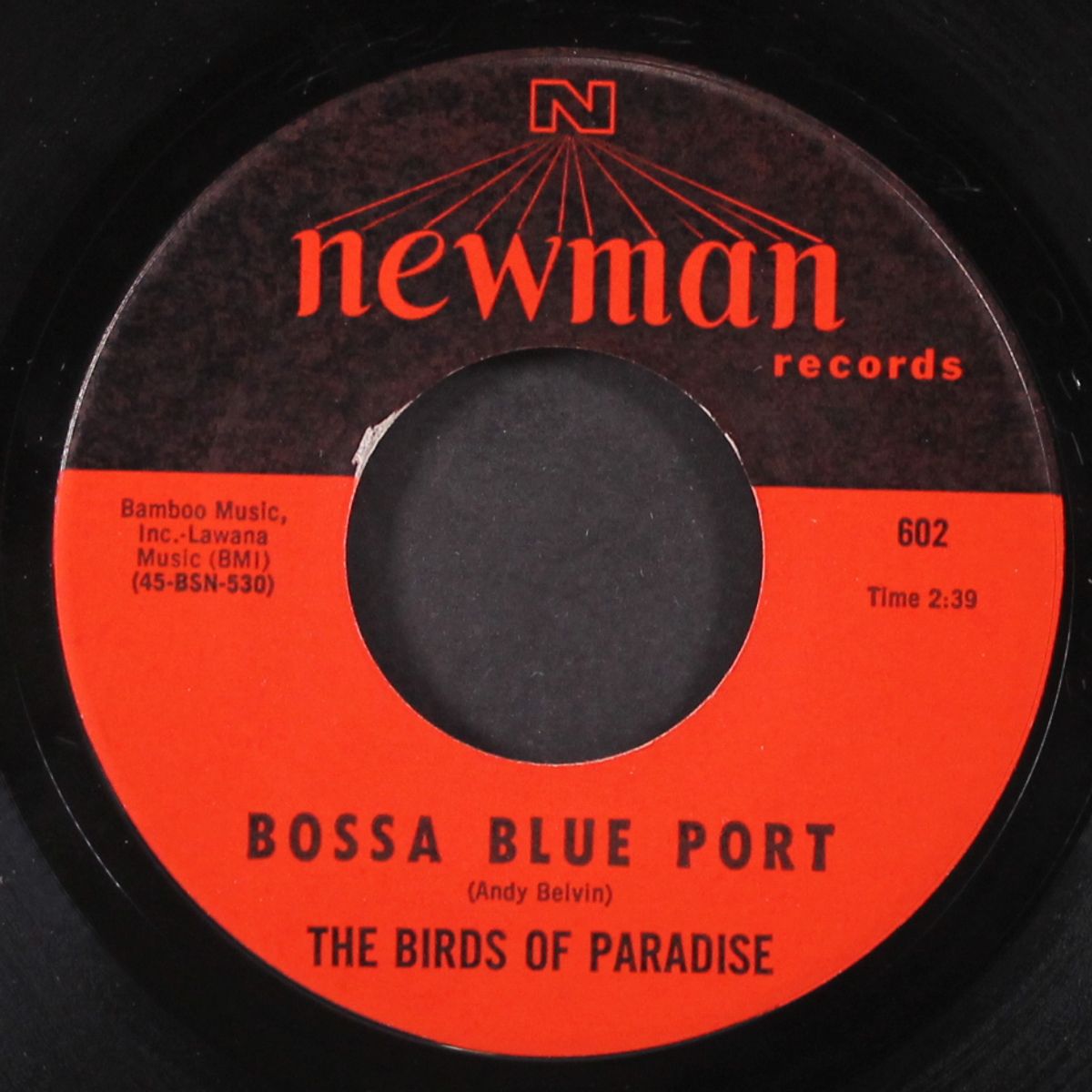 bossa blue port / giggle wiggle by BIRDS OF PARADISE