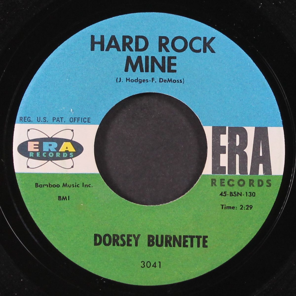 hard rock mine / (it's no) sin by DORSEY BURNETTE