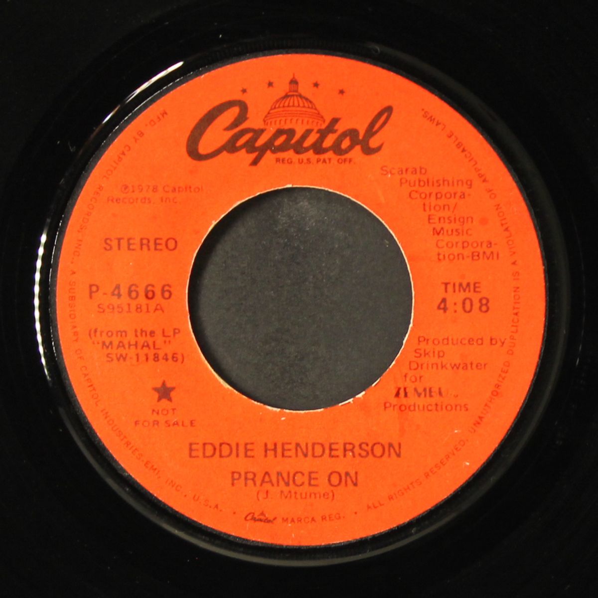 prance on / mono by EDDIE HENDERSON