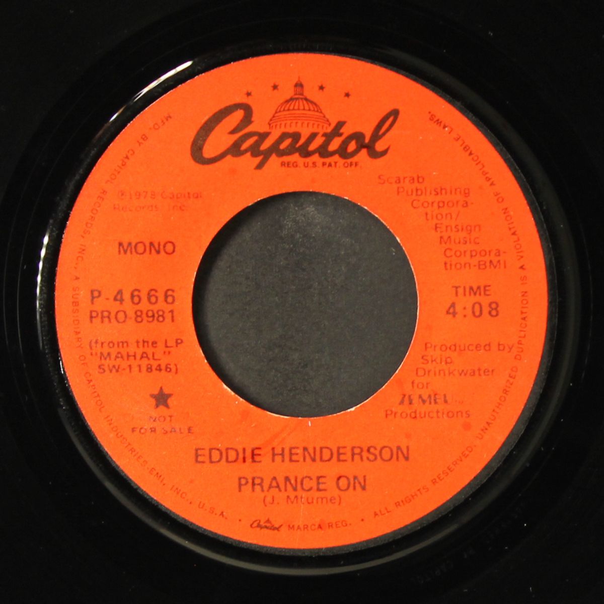 prance on / mono by EDDIE HENDERSON