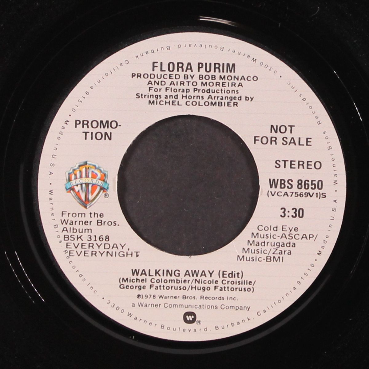 walking away (edit) / mono by FLORA PURIM