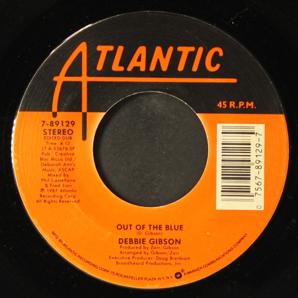 out of the blue / dub by DEBBIE GIBSON