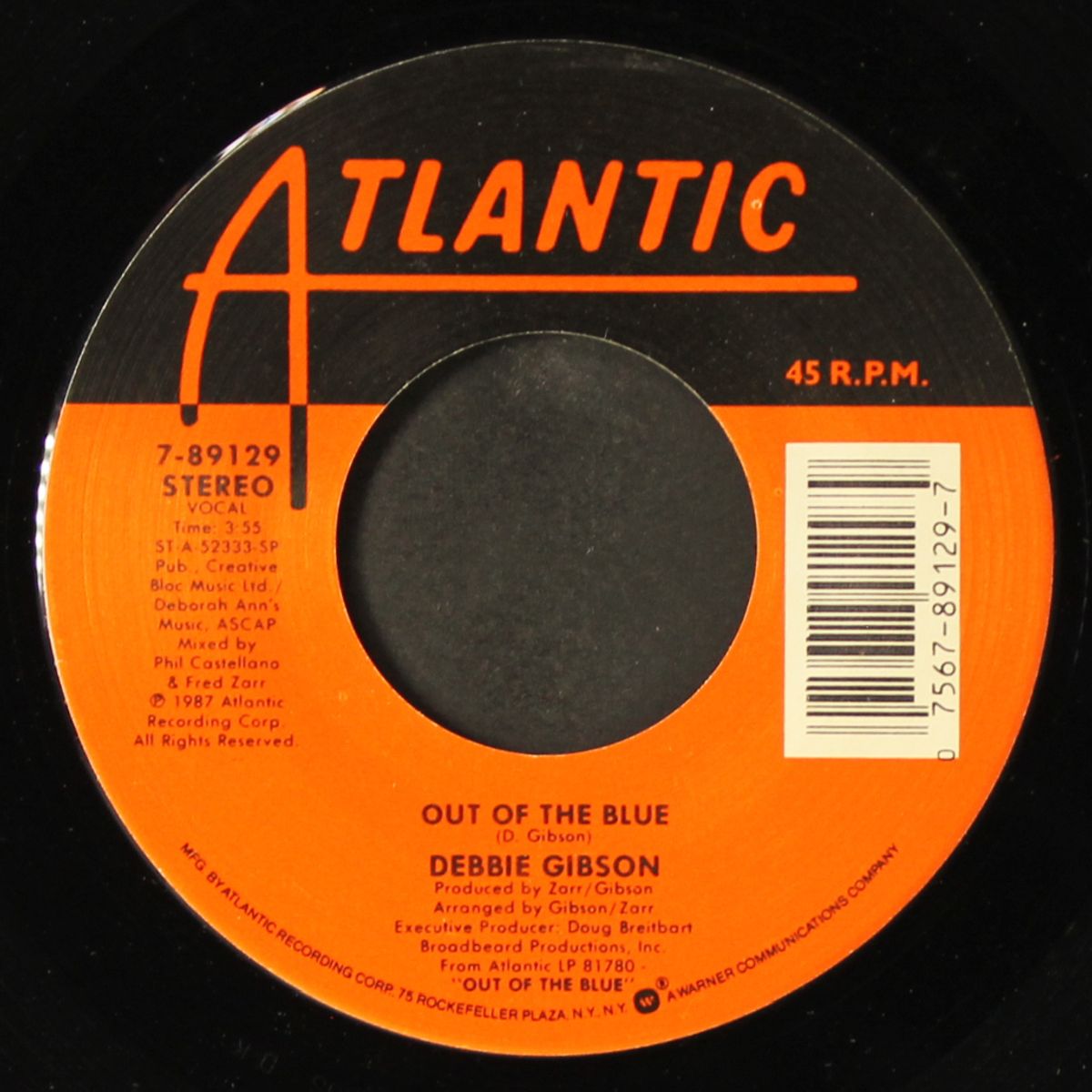out of the blue / dub by DEBBIE GIBSON