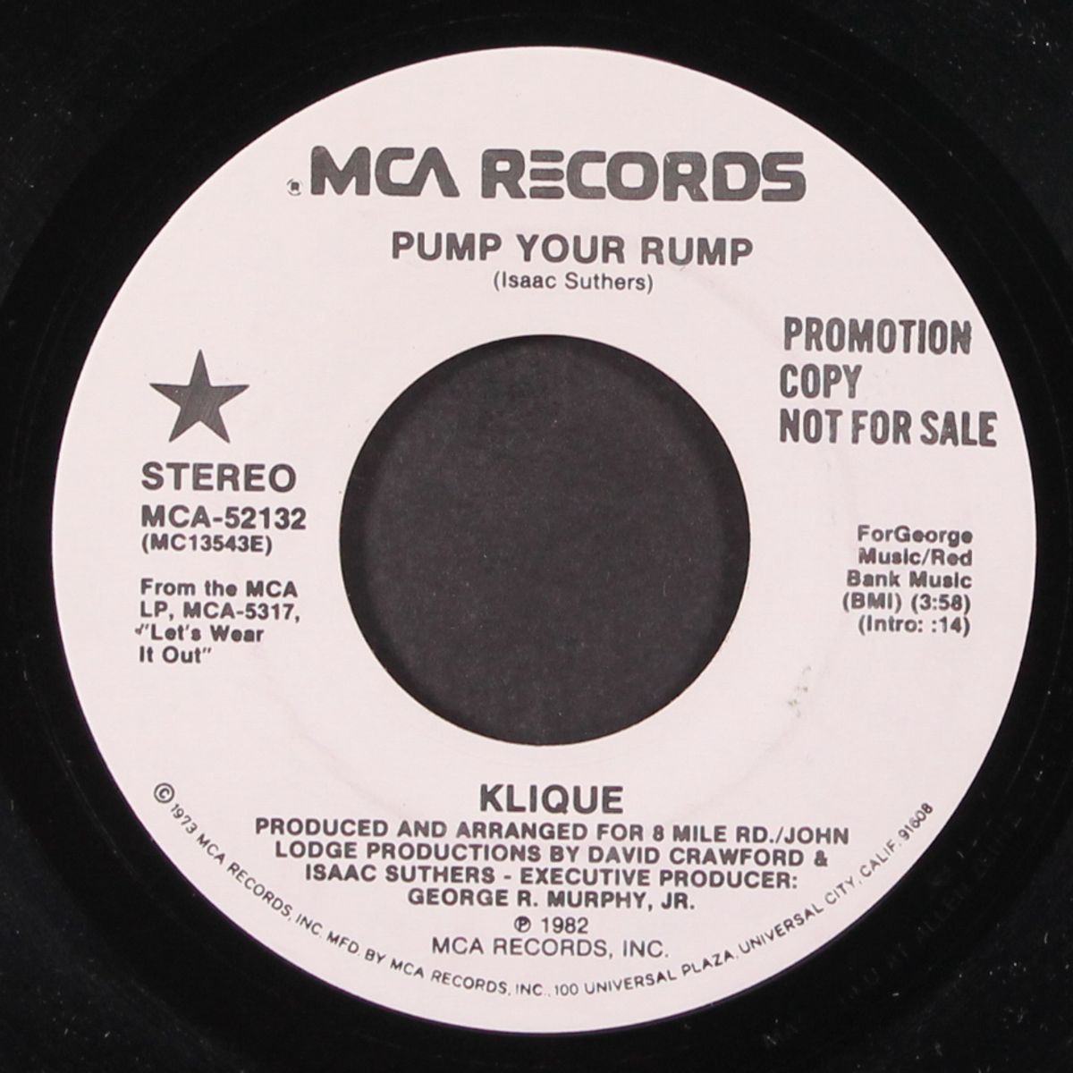 pump your rump / same by KLIQUE