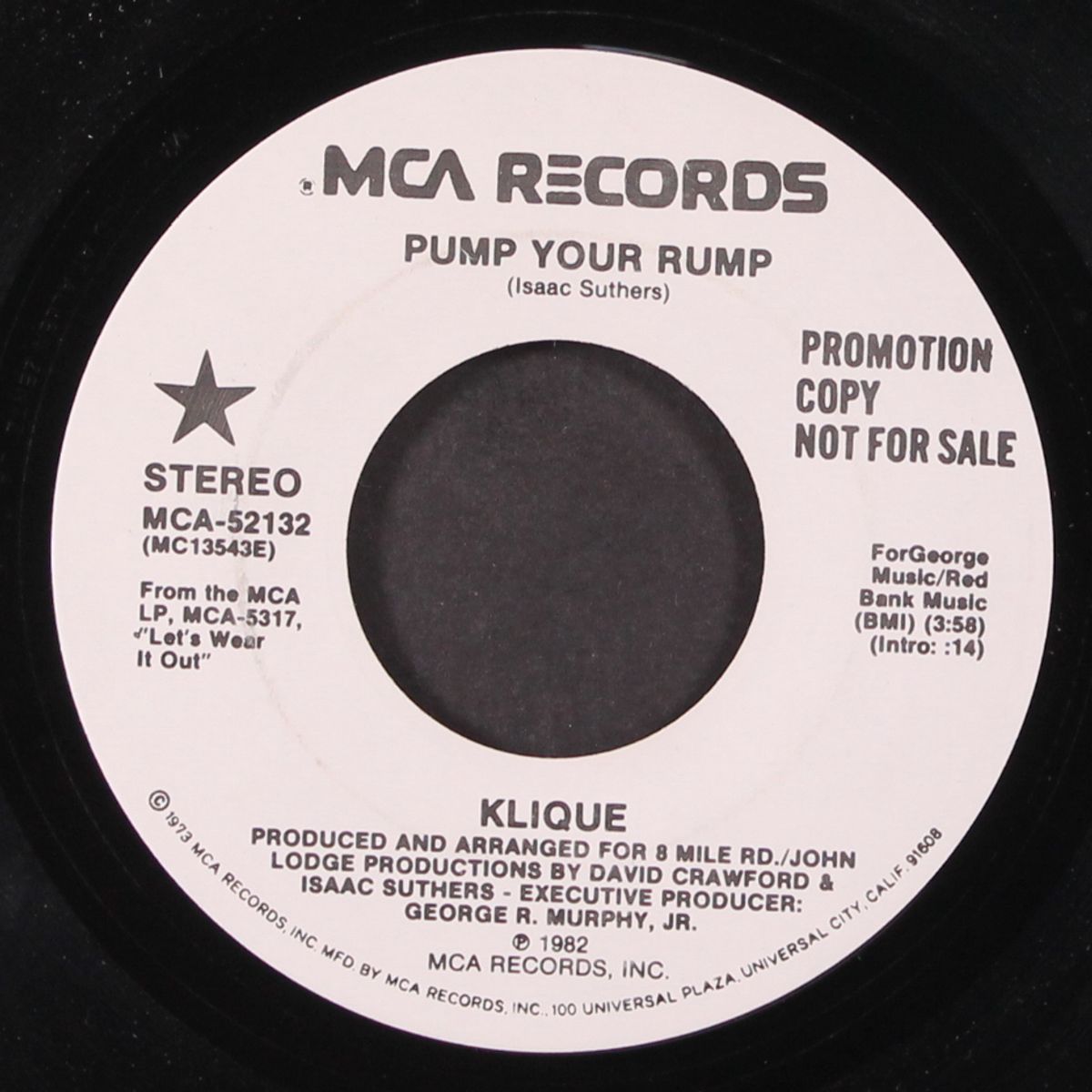 pump your rump / same by KLIQUE