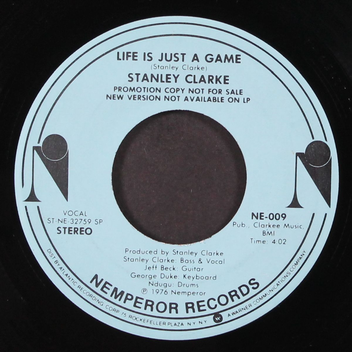 hot fun / life is just a game by STANLEY CLARKE