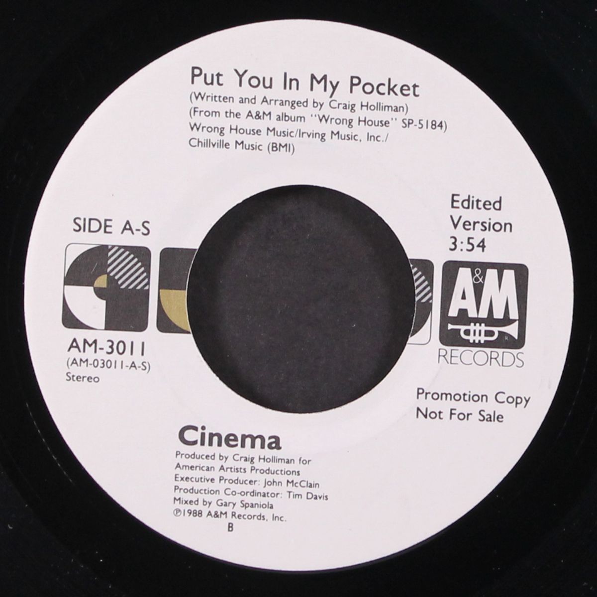 put you in my pocket / same by CINEMA