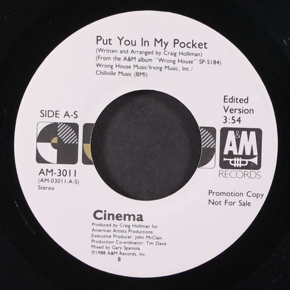 put you in my pocket / same by CINEMA