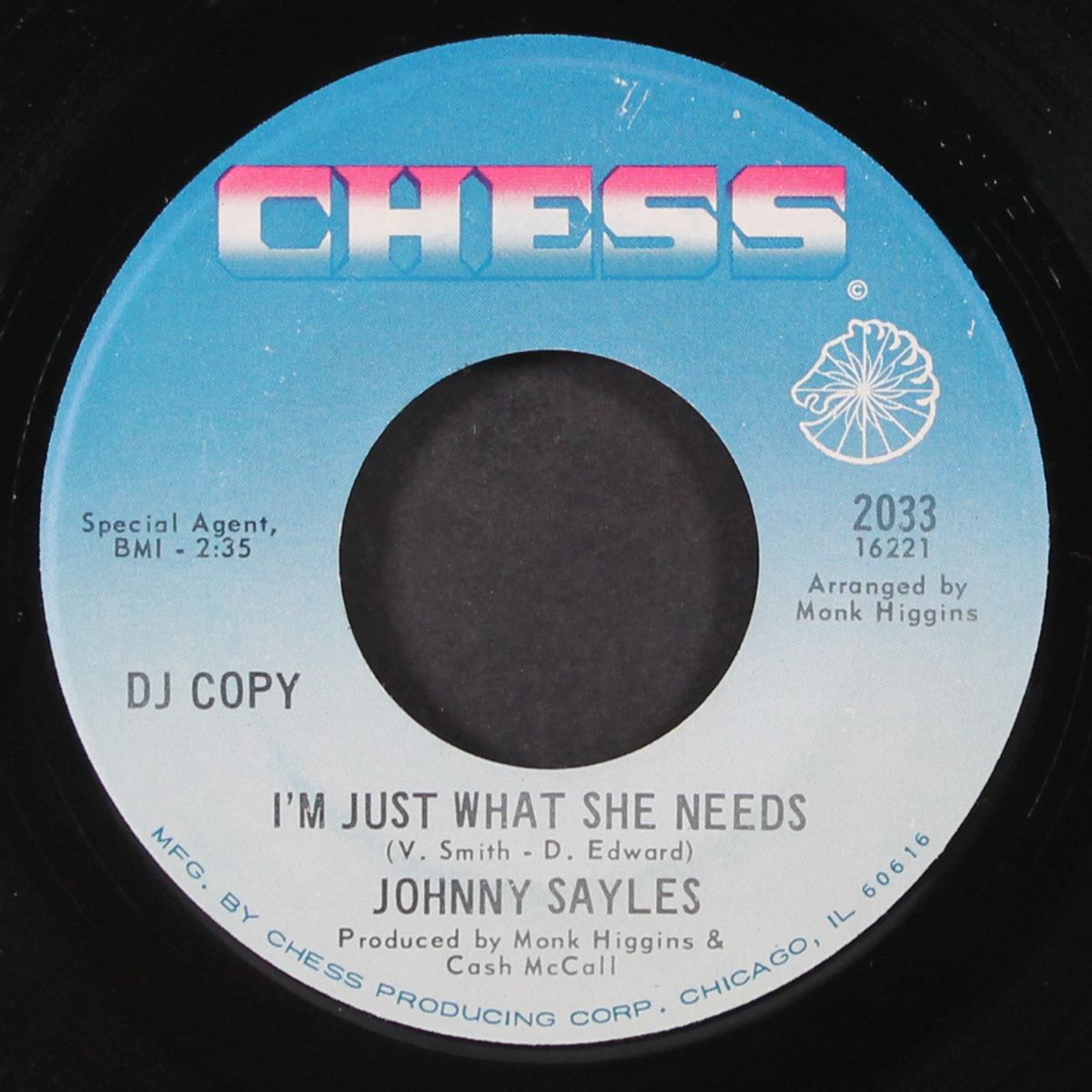 i'm just what she needs / lilly mae by JOHNNY SAYLES