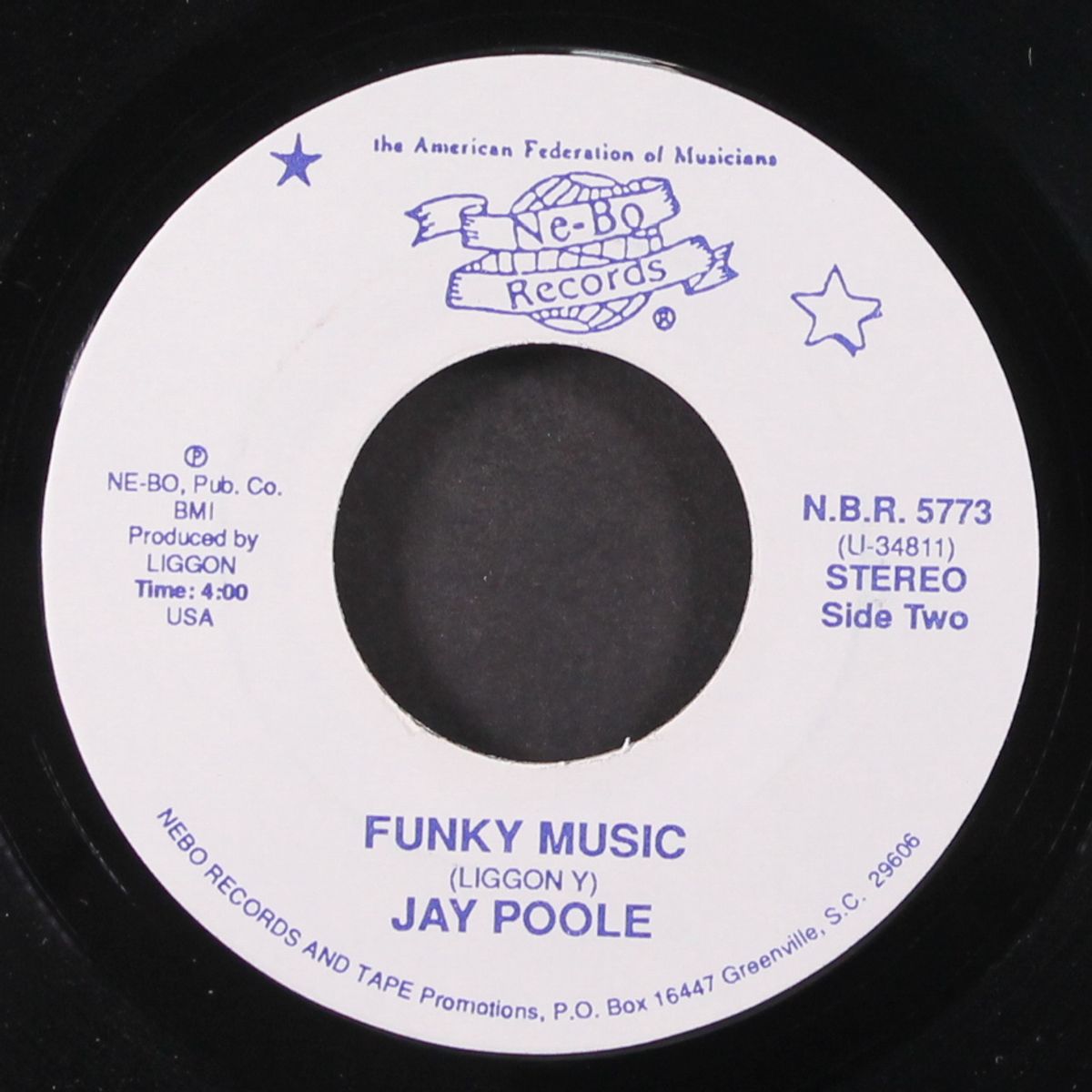 i love you / funky music by JAY POOLE