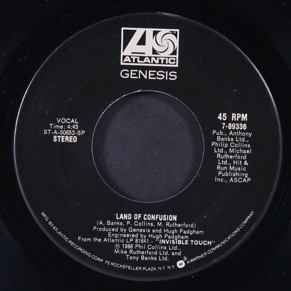 land of confusion / feeding the fire by GENESIS