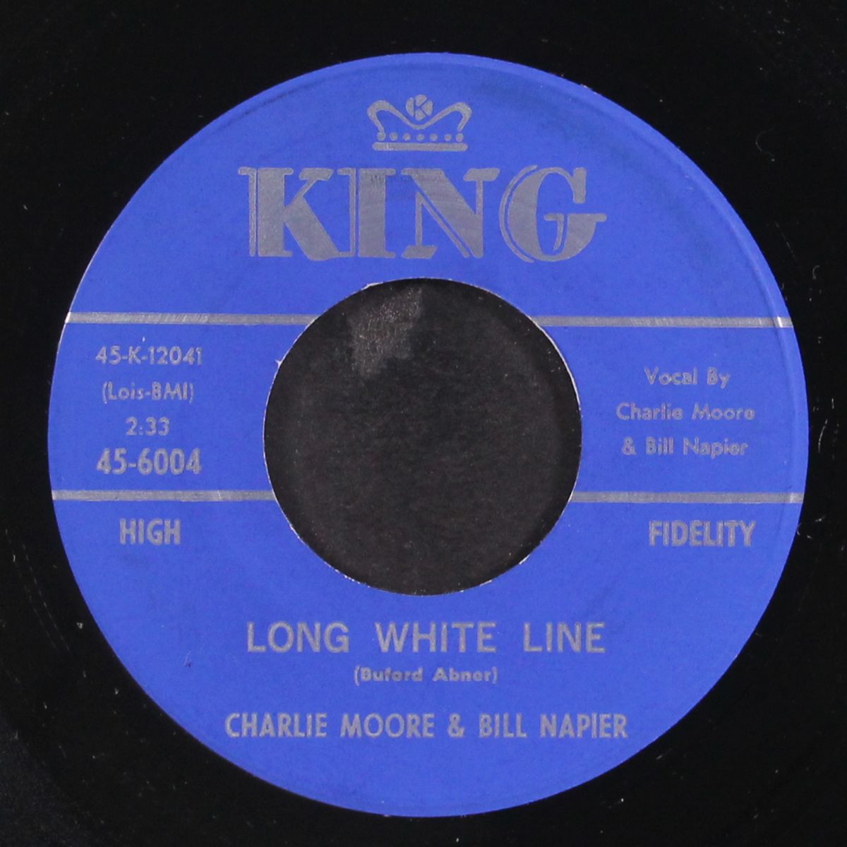 long white line / a truck driver's romance by CHARLIE MOORE & BILL NAPIER