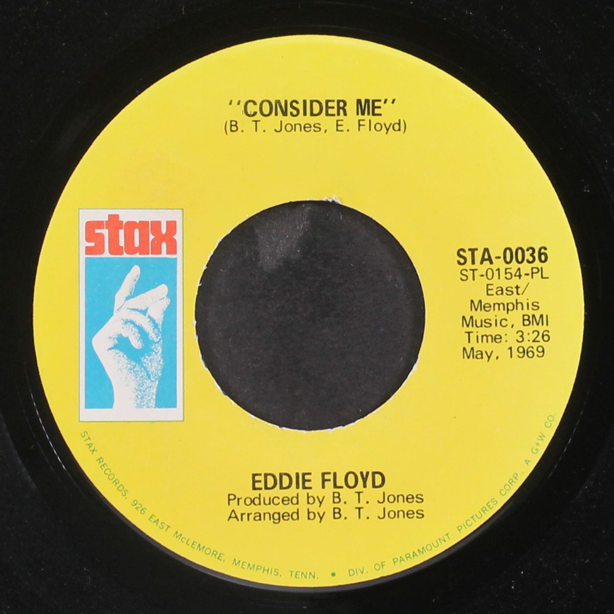 don't tell your mama (where you've been) / consider me by EDDIE FLOYD