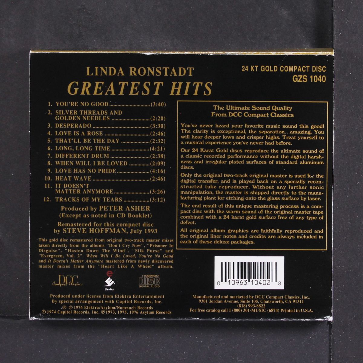 greatest hits by LINDA RONSTADT