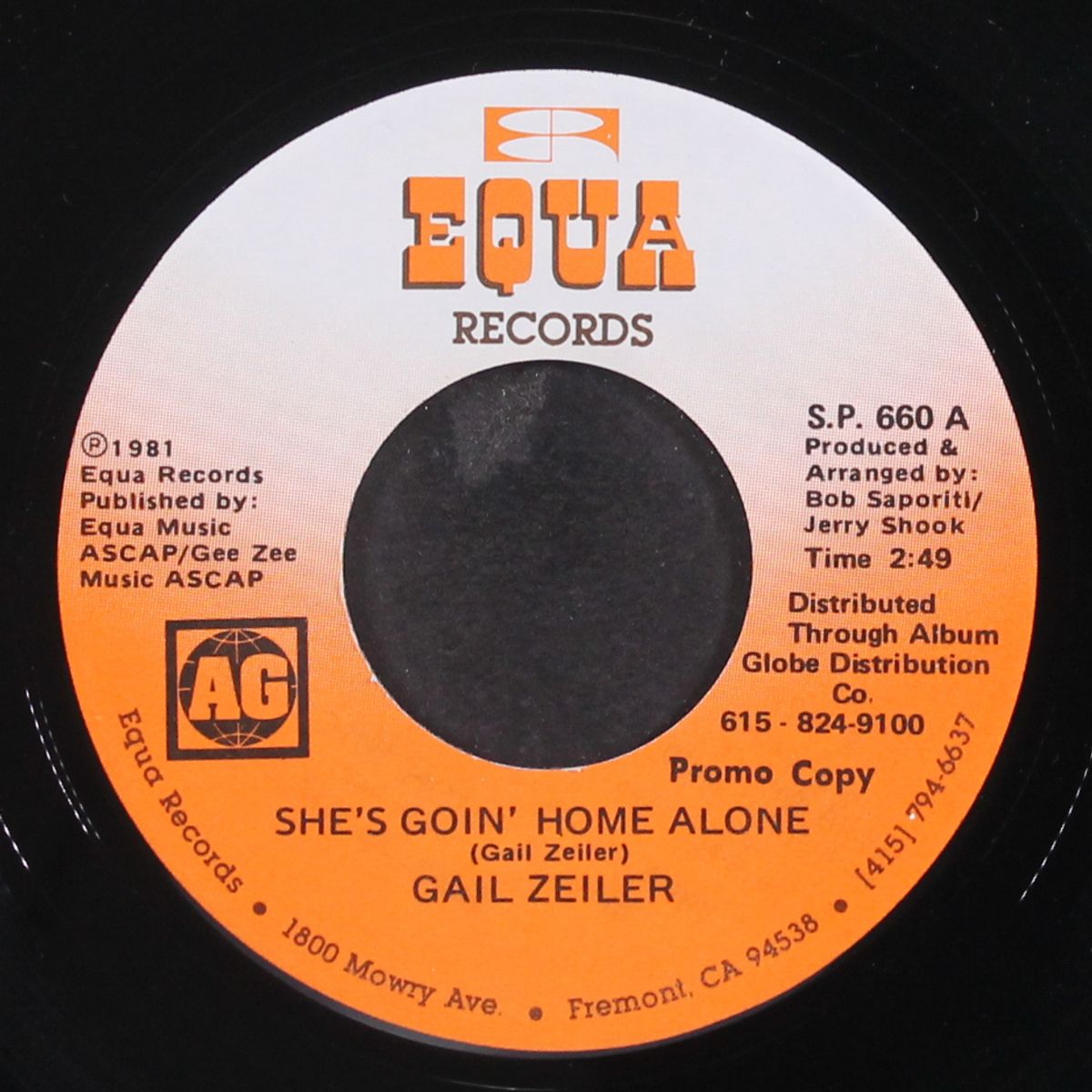 she's goin' home alone by GAIL ZEILER