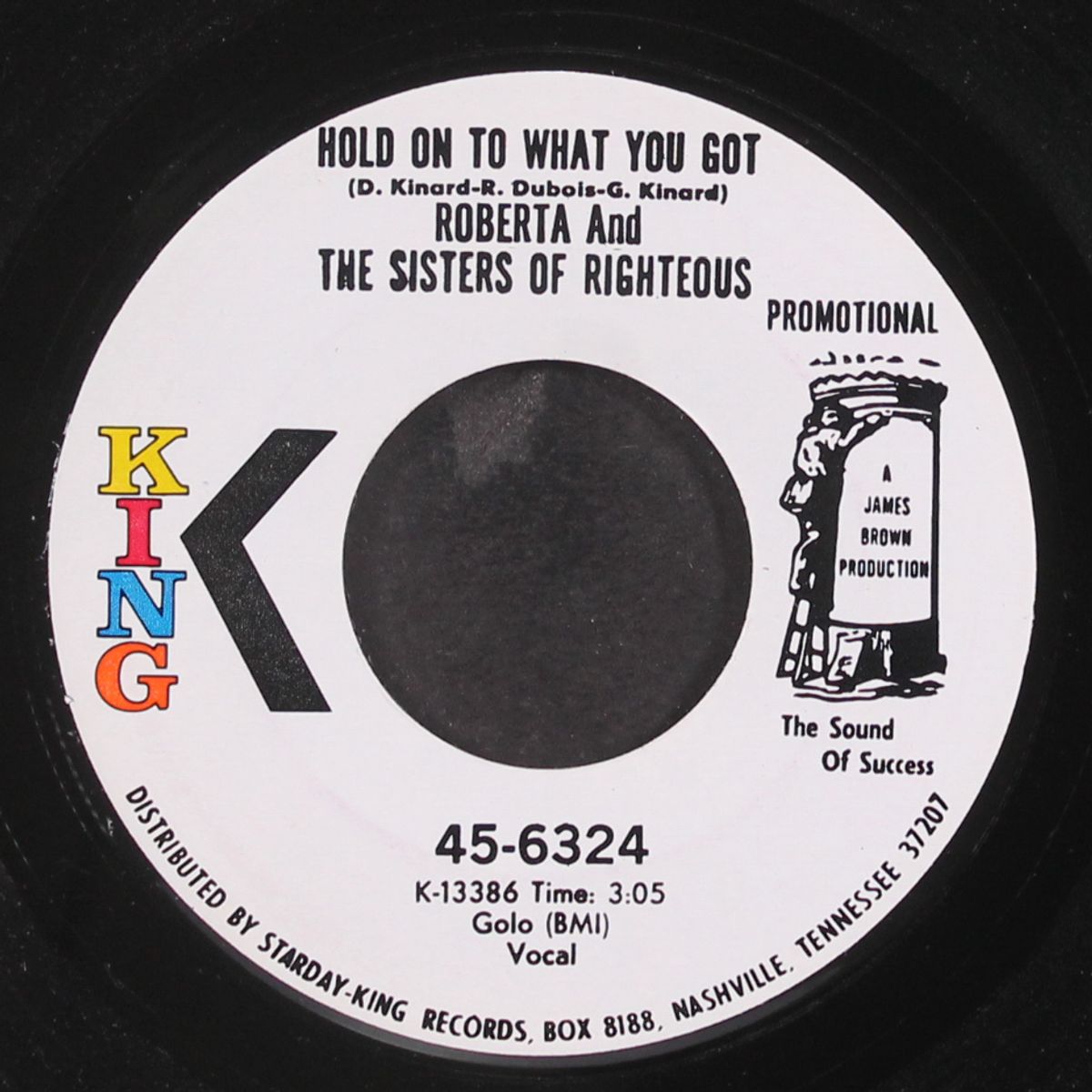 hold on to what you've got by ROBERTA & SISTERS OF RIGHTEOUS