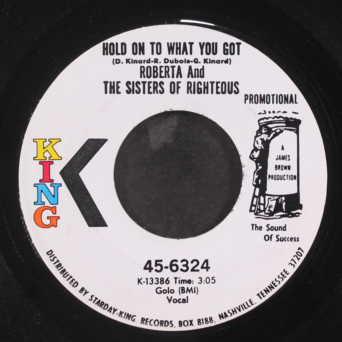 hold on to what you've got by ROBERTA & SISTERS OF RIGHTEOUS