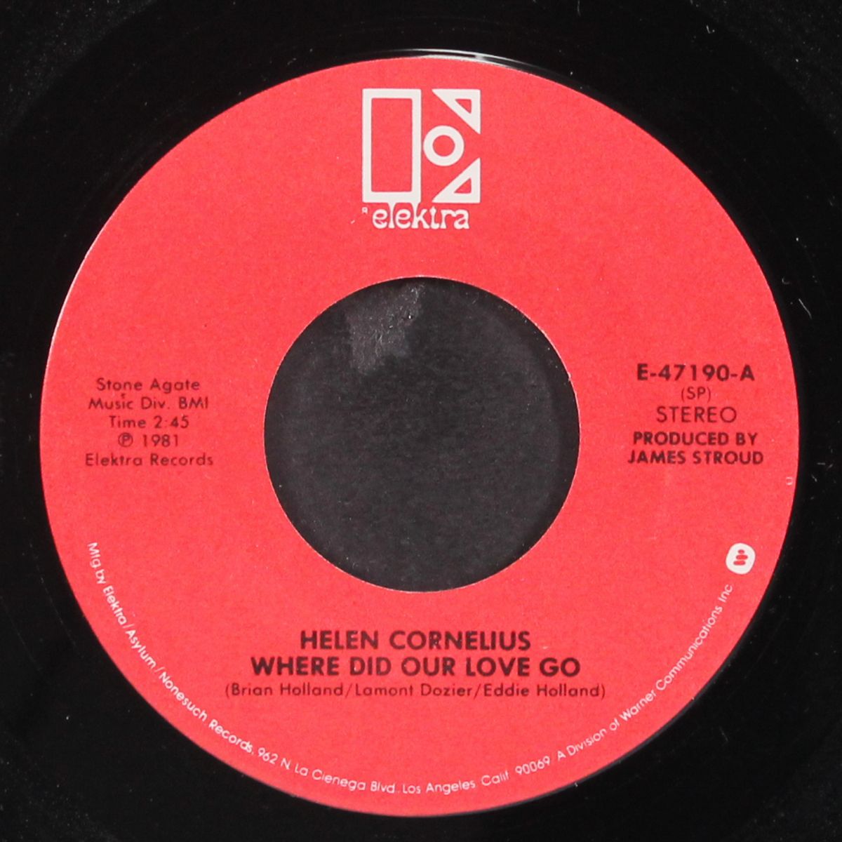 where did our love go by HELEN CORNELIUS