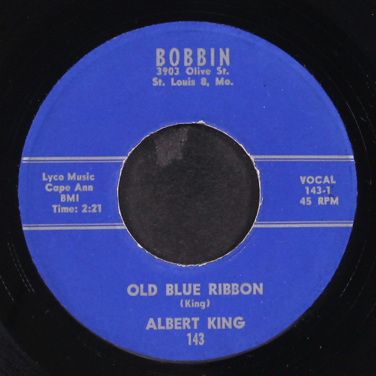 old blue ribbon / i've made nights by myself by ALBERT KING