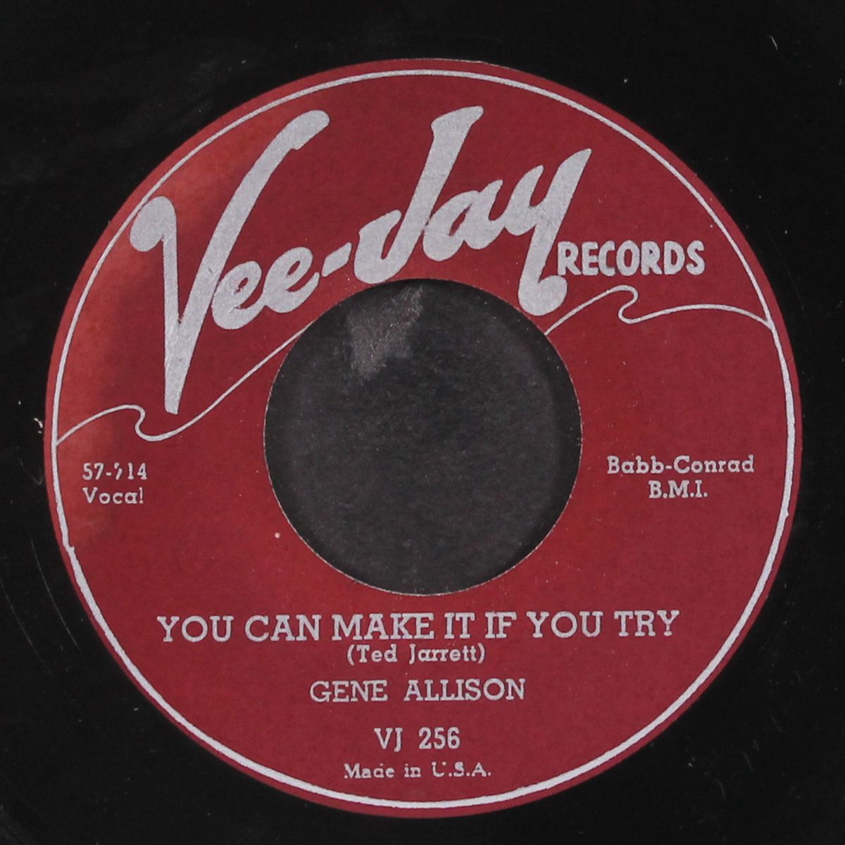 you can make it if you try / hey, hey, i love you by GENE ALLISON