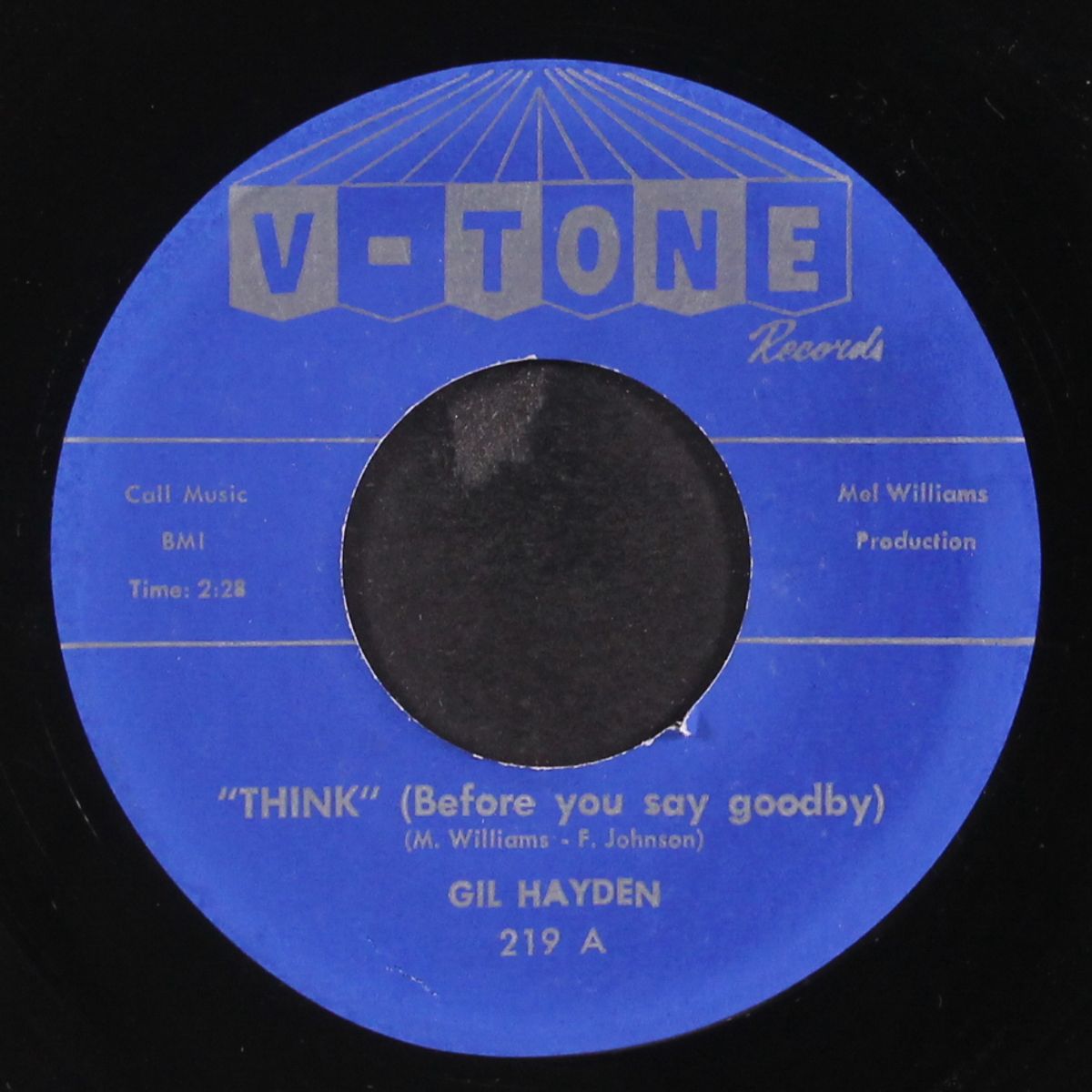 think / so left alone by GIL HAYDEN & GROUP