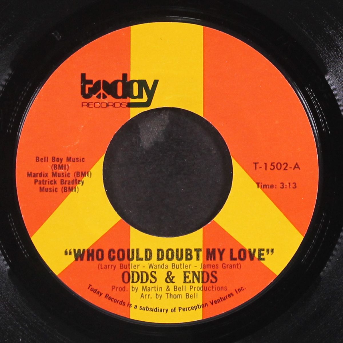 who could doubt my love / foot track by ODDS & ENDS