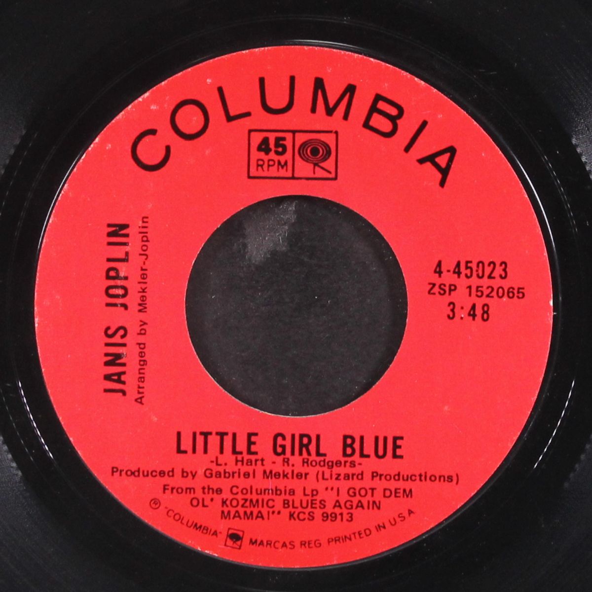 kozmic blues / little girl blue by JANIS JOPLIN