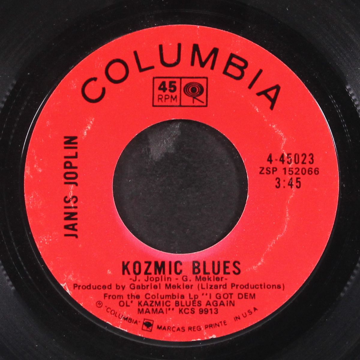 kozmic blues / little girl blue by JANIS JOPLIN